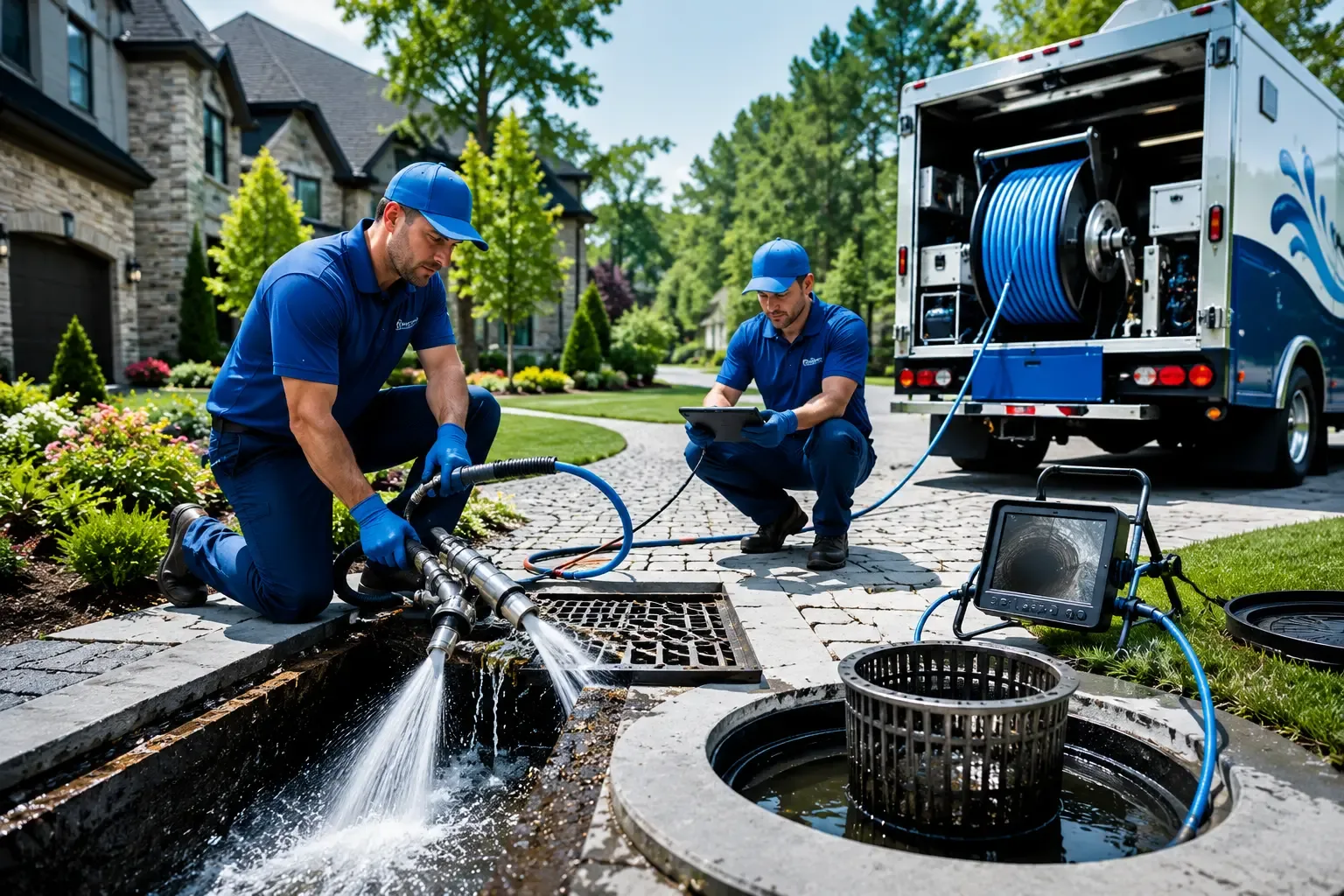 Local outdoor drain cleaning professionals in Stark, KS